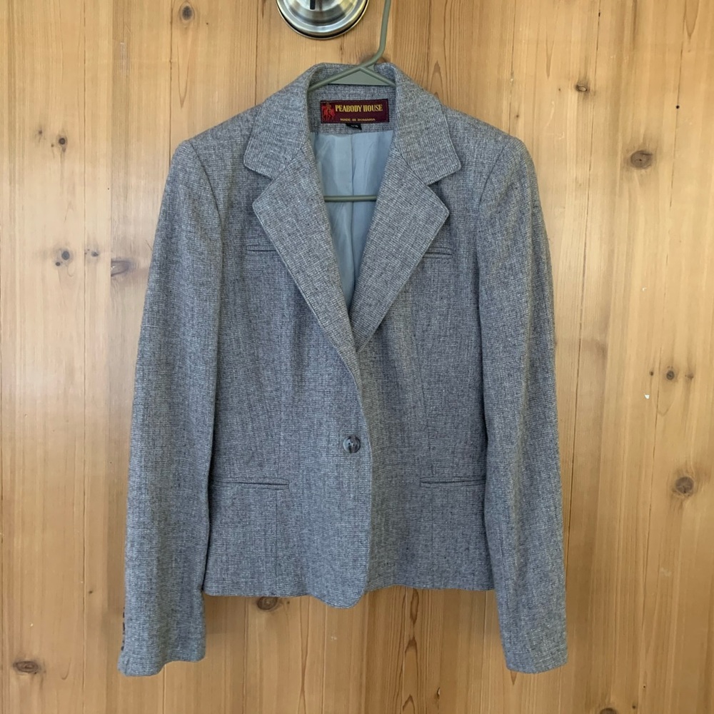 peabody house vtg tweed blazer jacket 💫 9-10